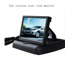 hot sell TFT Color Foldable Car Reverse Rearview monitor LCD display 4.3 inch car Security Monitor for Camera 2024 - buy cheap