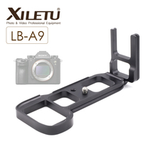 XILETU LB-A9 Placa de liberación rápida de aluminio tipo L para trípode de cámara soporte Vertical L empuñadura de mano uso exclusivo de Sony A9 A 9 2024 - compra barato