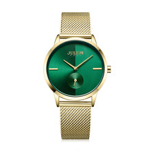 New Julius Lady Women's Watch MIYOTA Fashion Hours Stainless Steel Bracelet Business Clock Girl's Birthday Valentine Gift Box 2024 - buy cheap