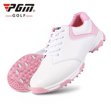 Mulher sapatos de golfe macio à prova dwaterproof água clássico esporte tênis ao ar livre respirável formadores tamanho sapatos esportivos aa10093 2024 - compre barato