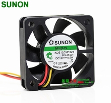 Ventilador silencioso 5*5*1.5cm 50*50*15mm 5cm maglev 5015 kde1205phv3 12v 0.5w 2024 - compre barato