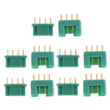 Conector de 6 pinos mpx m6 banhados a ouro, 5 pares, conectores para bateria rc quadcopter/buggy 2024 - compre barato