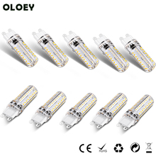10pcs G9 LED Bulb 110V 220V Dimmable 3W LED G9 Lamp Corn Light 360 degree 3014SMD 72LED Replace 20w 30w Halogen Chandelier Light 2024 - buy cheap