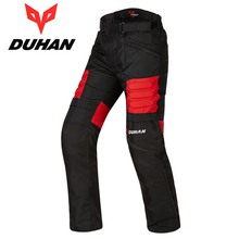 Men's Windproof DUHAN Motorcycle Pants Motorbike Racing Trousers Moto Protective Gear Motocross Pants Knee Protective 2024 - buy cheap