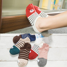 Warm comfortable cotton girl women's socks ankle low female invisible color girl boy hosier 1pair=2pcs caji20 2024 - buy cheap