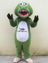 Novo adulto crocodilo jacaré gordura dos desenhos animados festa mascote traje de natal fantasia vestido de halloween traje da mascote navio livre 2024 - compre barato