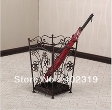 Professional selling umbrella stand/rack,wrought iron,metal,europe new style,for umbrella storage,free shipping by Ems 2024 - buy cheap