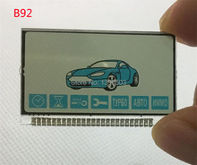 Wholesale Russian B92 lcd display for starline B92 B94 lcd remote control Keychain key Chain fob two way car alarm system 2024 - buy cheap