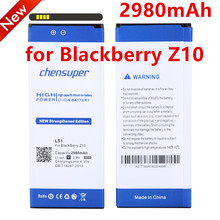 Аккумулятор chensuper LS1 LS-1 2980 мАч для BlackBerry Z10 STL100-2 Z10 LTE STL100-3 Z10 STL100-1 2024 - купить недорого