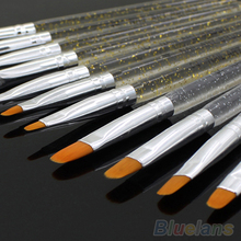 7Pcs Professional UV Gel Brush Pen Nail Art Painting Drawing Brush Sets  4RB4 2024 - buy cheap