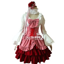 2019 Umineko no Naku Koro ni Furudo Erika cosplay costume custom made 2024 - buy cheap