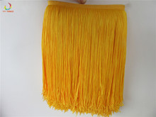 10 Yards 30CM Lace Fringe Golden Trim Polyester Tassel Fringe Trimming For Diy Latin Dress Stage Clothes Accessories Lace Ribbon 2024 - buy cheap