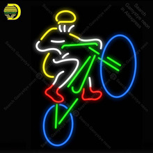 Neon light sign Bike Sport Beer store room Window Neon Lamp sign store display real glass tubes Letrero lights enseigne Handcraf 2024 - buy cheap