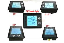 AC 100A 80-260v 110v 220v  Digital LCD Power Panel Meter Monitor Power Voltmeter Ammeter watt meter voltage meter 2024 - buy cheap