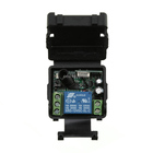 DC 12 V 1CH Código de Aprendizagem Sem Fio Sistema de Comutação Controle Remoto 1 Receptor * e 2 * Transmissor Garagem Applicance porta/lâmpada/janela - especificações DC 12 V 1CH Código de Aprendizagem Sem Fio Sistema de Comutação Controle Remoto 1 Receptor * e 2 * Transmissor Garagem Applicance porta/lâmpada/janela - especificações