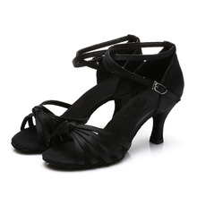 HOT  NEW latin dance shoes for women heel high 5/7cm tango shoes/jazz shoes/salsa shoes 2024 - buy cheap