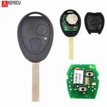 Keyecu-chave remota, 2 botões, 433mhz, virgem, chip pcf7930as, dentro para bmw mini, com código 2024 - compre barato
