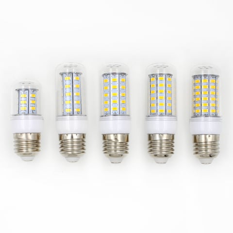 Lampada Led Lamp E27 E14 G9 SMD 5730 24 36 48 56 69 72Leds 220V Bombillas Led Bulb E27 Ampoule Luz led E14 Spotlight Lighting 2022 - buy cheap