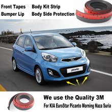 Car Bumper Lips For KIA EuroStar Picanto Morning Naza Suria / Body Kit Strip / Front Tapes / Body Chassis Side Protection 2024 - buy cheap