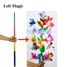 Vanishing Disappearing Cane To Flower Magic Tricks for Professional Magicians Close Up Stage Magic Tricks Magic Props 2024 - buy cheap