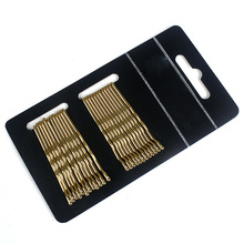 24Pcs/Set Women Gold Black Hair Clips Wave Hair Pins Wedding Hair Alloy Jewelry Bobby Pin Clip Girls Hair Styling Accessories 2024 - buy cheap
