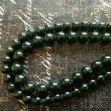 40Pcs /Pack AAA+ 10MM Natural Aventurine Goldstone-Green Loose Strands Jewelry Semi-precious Stone Beads 2024 - buy cheap