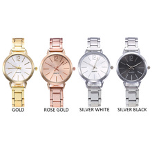 Women Lady Girl Wrist Quartz Watch Round Alloy Hour Hand Women Business Luxury Clock Metal Chain Watches Relogio 2024 - buy cheap