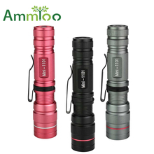 Mini linterna portátil Cree Q5 de 8W, luz de bolsillo con 3 modos de enfoque con zoom, linterna de exterior para Camping 2024 - compra barato