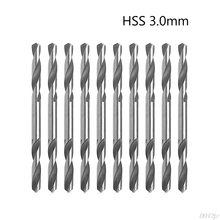 10Pcs/Set 3mm HSS Double Ended Spiral Torsion Drill Tools Drills #319 2024 - buy cheap