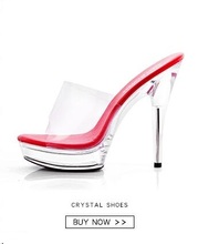 Sandalias con tacón de plataforma de cristal transparente para mujer, zapatos de tacón de 15cm, color fluorescente, a la moda, sexys, 34-44 talla grande, 2019 2024 - compra barato