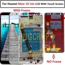 For Huawei Mate 10 Lite LCD Display+Touch Screen Digitizer Screen Glass Panel Assembly+frame Replacement for Mate 10 Lite 2024 - buy cheap