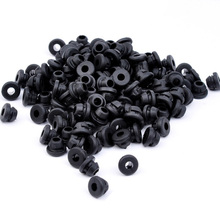 1000 Pcs  Silicone Durable "T" Type Grommets Black Tattoo Needle Pad For Tattoo Gun Needle Ink Tip Grip Kits Accessoire 2024 - buy cheap