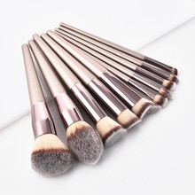 9PCS Makeup Brushes Set Powder Foundation Eye shadow Make Up Nylon Professional brush Cosmetics Soft Synthetic Hair 30# 2024 - buy cheap