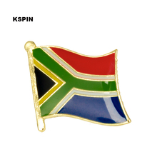 Южноафриканский флаг булавка отворот значок брошь значки 1 шт KS-0136 2024 - купить недорого