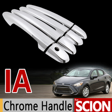 for Scion iA for Toyota Yaris iA Chrome Door Handle Cover Trim Set 2013 2014 2015 2016 2017 Accessories Stickers Car Styling 2024 - buy cheap