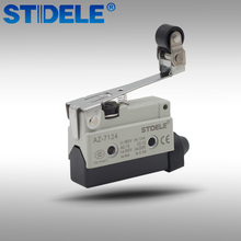 Interruptor de límite de micropalanca con rueda de rodillo, bisagra corta de rodillo, 380V, 10A, AZ-7124 2024 - compra barato
