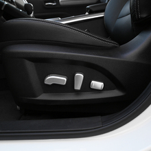 Крышка переключателя регулировки сиденья автомобиля для Renault Koleos 2017 2018 ABS, матовый хром, аксессуары для стайлинга 2024 - купить недорого