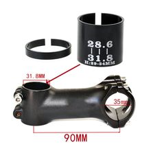 Bicycle Stem Conversion Sleeve Adapter 31.8mm to 28.6mm Reducer Front Fork MTB Fixed Gear Mountain Bike Shim Variable Ring W20 2024 - buy cheap