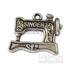 600pcs Tibetan silver sewing machine charms A10548 2024 - buy cheap