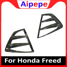 For Honda Freed 2017 ABS Chrome Exterior Car-Styling Accessories Front Fog Light Lamp Frame Cover Trims 2pcs 2024 - buy cheap