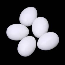 5pcs/lot Pigeon False Eggs Filled Plastic Simulation For Hatch Breeding Supplies 2024 - buy cheap