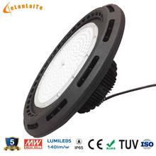 Lâmpada led lm/w ufo ip65, lâmpada led de alto brilho para depósito, para fábrica, academia, oficina, supermercado, frete grátis 2024 - compre barato