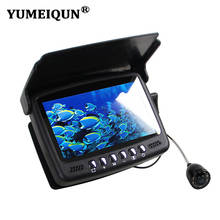Подводная рыболовная камера YUMEIQUN 15 м, водонепроницаемая HD камера 4,3 ТВЛ для зимней рыбалки, 2,5-дюймовый монитор, камера-эхолот, ИК-светодиод 2024 - купить недорого