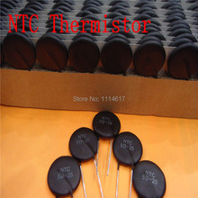 2014 New Black Throught Hole Thermal Resistor Free Shipping Hot Sale 10pcs/lot Ntc Thermistor 5d-25 5d-25thermal Resistor 2024 - compre barato