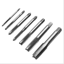 7PCS/set HSS M3-M12 Machine Straight Fluted Screw Thread Metric Plug Hand Tap Drill Set Hand Tools 2024 - buy cheap