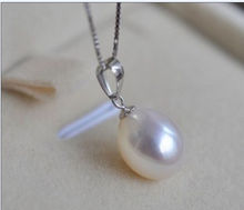 Collar con colgante de perlas blancas del Mar del Sur, accesorio con perlas naturales AAA de 9-11mm, envío gratis @ 2024 - compra barato