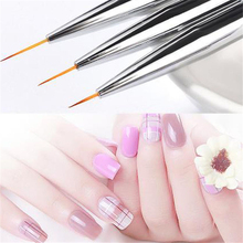 3pcs/set Nail Brushes Kit Women Nail Painting Pen Brush Liner Set Drawing Tools DIY Manicure Make Up Tool 2024 - buy cheap