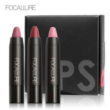 FOCALLURE 3 Pcs Matte Lip Set Crayon High Quality with Long-lasting Liquid Lipstick Sexy Matte Lip Colors Lips Makeup Tools 2024 - buy cheap