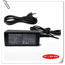 Cargador de portátil con adaptador de CA, cable de alimentación de 30w, 19V, 1,58a, para TOSHIBA notebook UX/23JBL UX/24JBL UX/25JBL Dynabook UX 2024 - compra barato