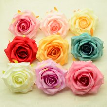 10pcs Silk Roses Artificial Flowers for Home Wedding Decoration Accessories Diy Valentine's Day Gifts Box Fake Plastic 2024 - buy cheap